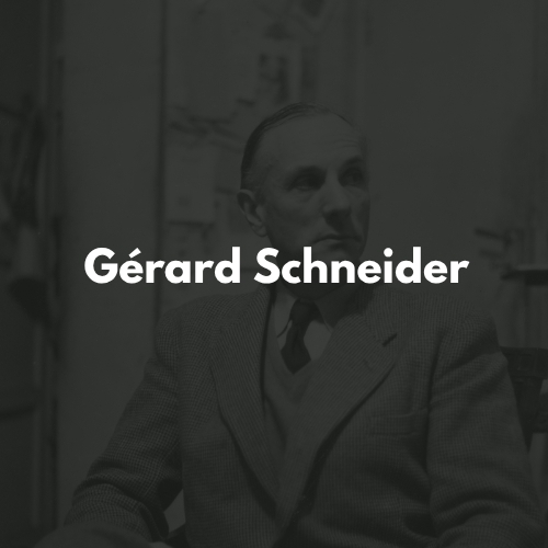 Gérard Schneider galerie jaf