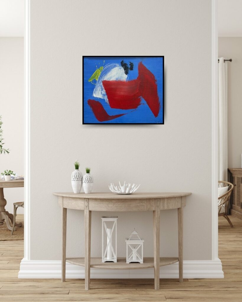 Gérard Schneider Huile sur toile 1967 48,5 x 57 cm