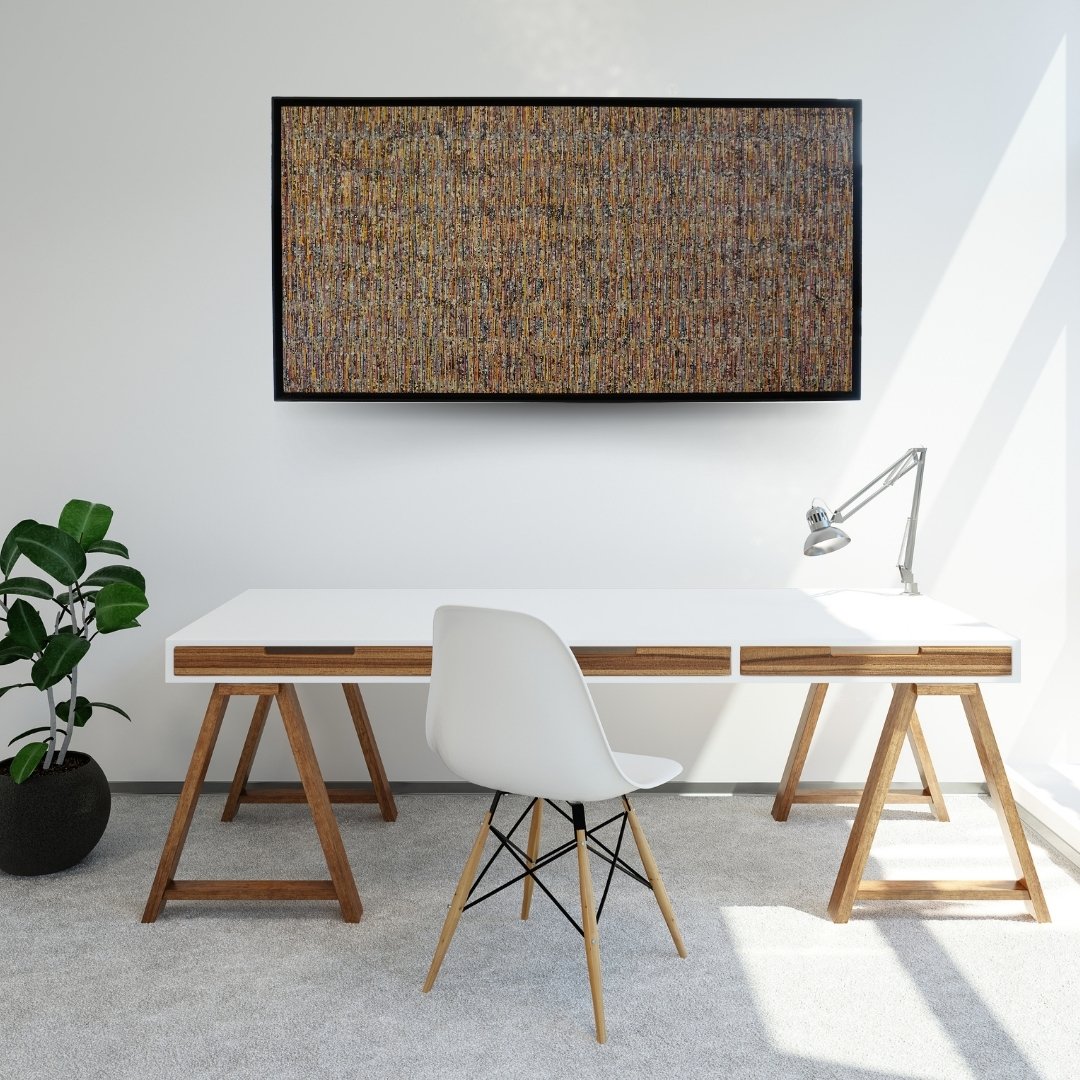 Artiste : Somsak Hanumas Technique : Acrylique sur toile Dimensions : 200 X 120 cm Année : 2022 / 315