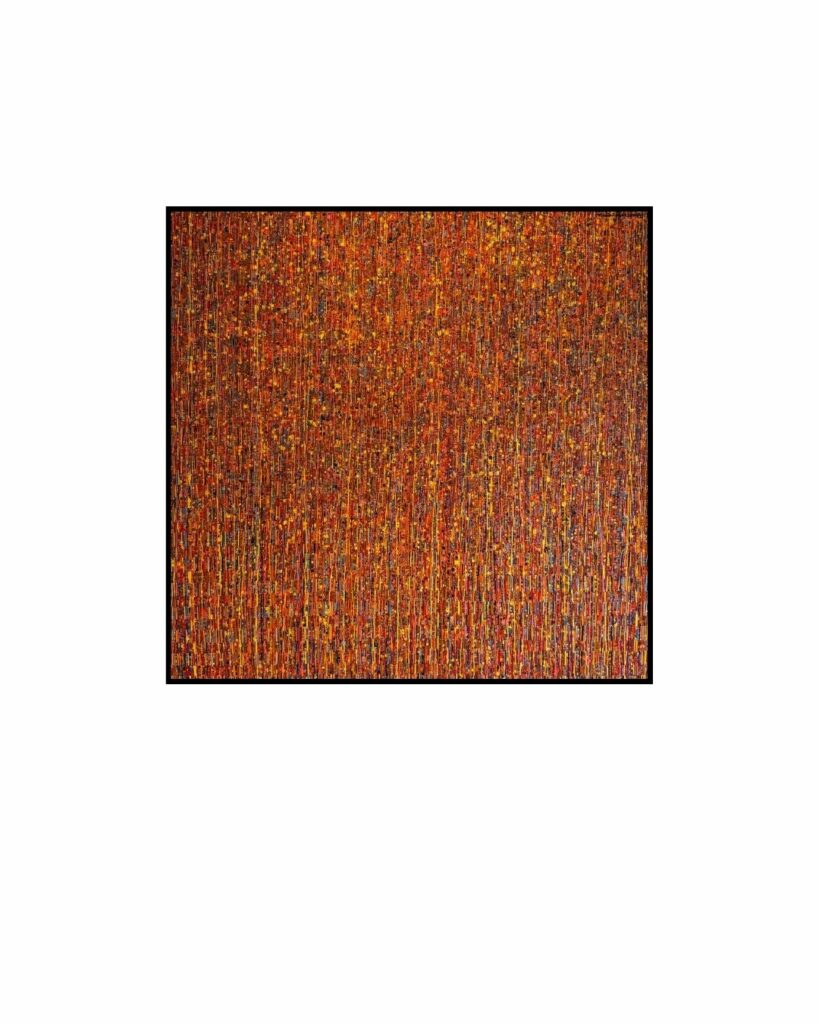 Artiste : Somsak Hanumas Technique : Acrylique sur toile Dimensions : 120 X 120 cm Numéro d’archive : 2566 Année : 2023 / 378 galerie jaf