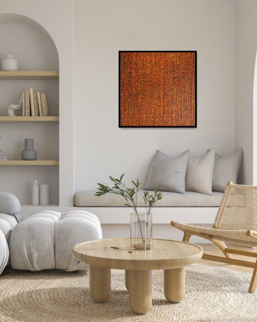 Artiste : Somsak Hanumas Technique : Acrylique sur toile Dimensions : 120 X 120 cm Numéro d’archive : 2566 Année : 2023 / 378 galerie jaf