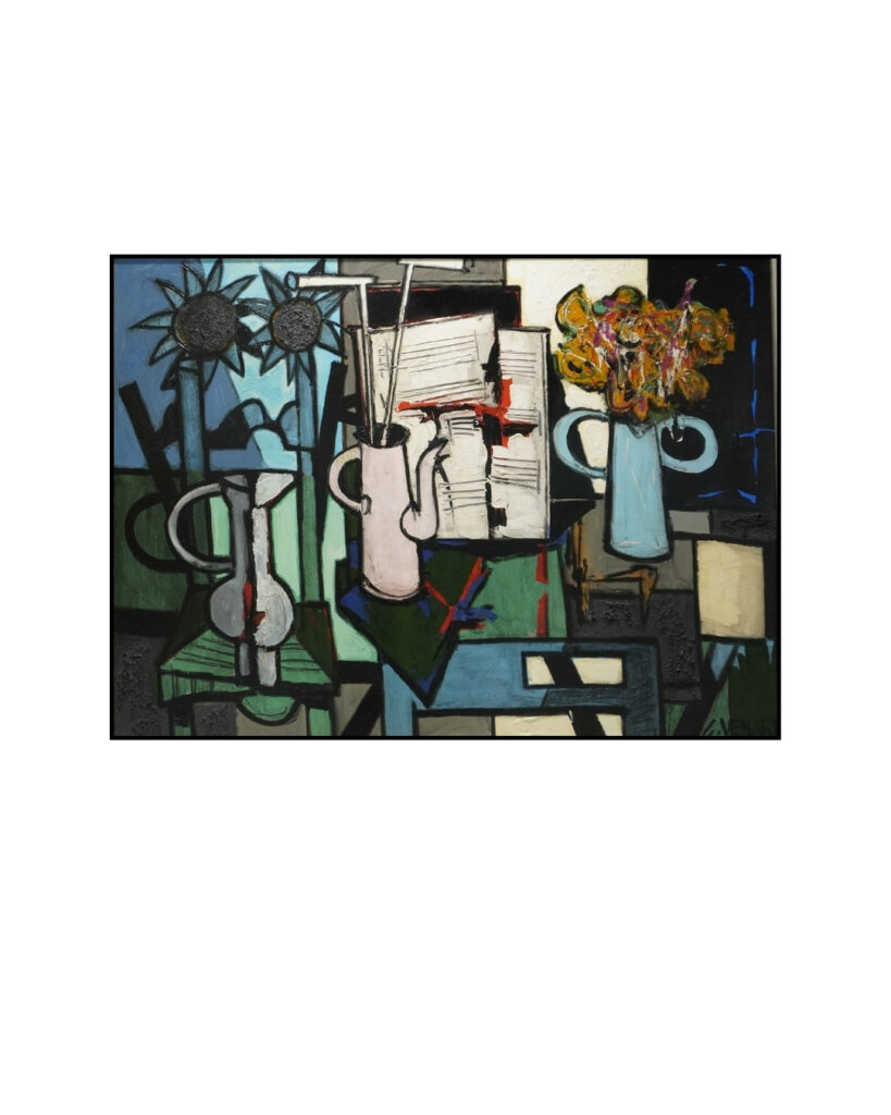 Claude Venard 135 x 105 cm Huile sur toile 1985-1990