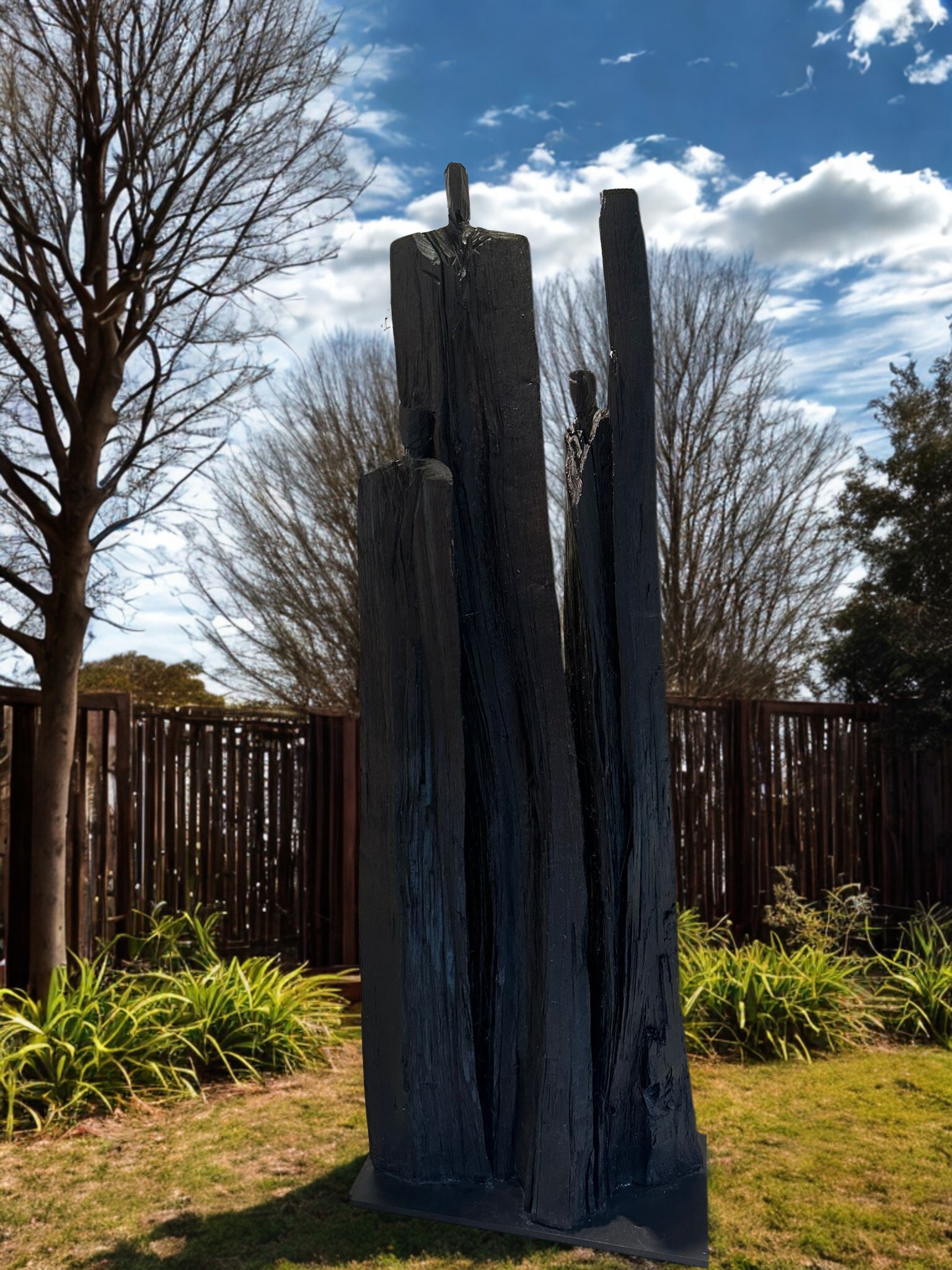 Christian lapie , Sculpture, 4 figures